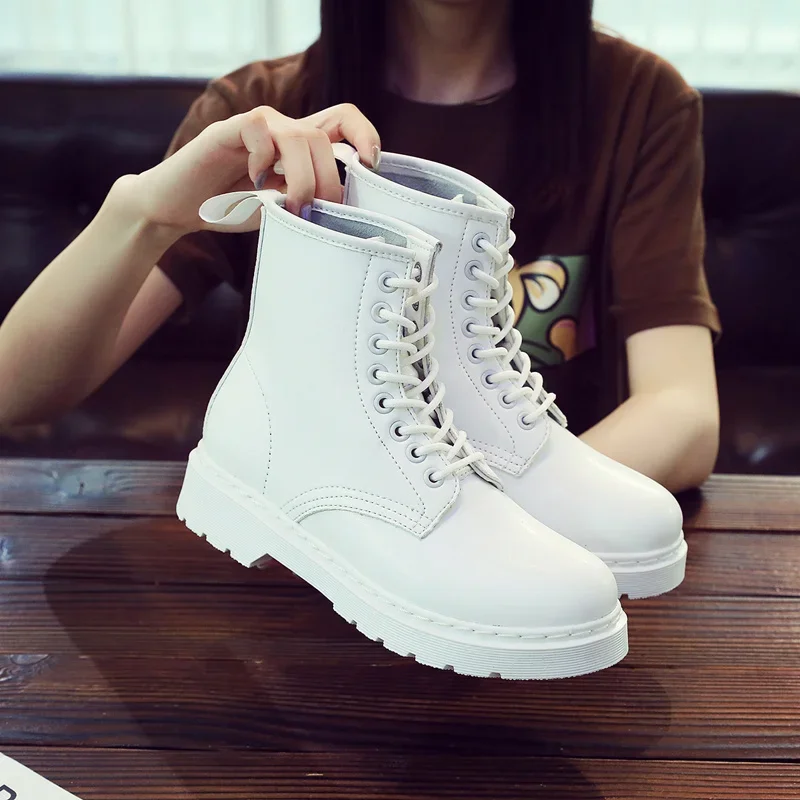 Funki Findz | Boots | Unisex Genuine Leather Lace Up Ankle Boot