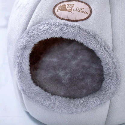 Funki Findz | Pet Beds | Cat Beds | Cozy Soft Cat Cave Houses