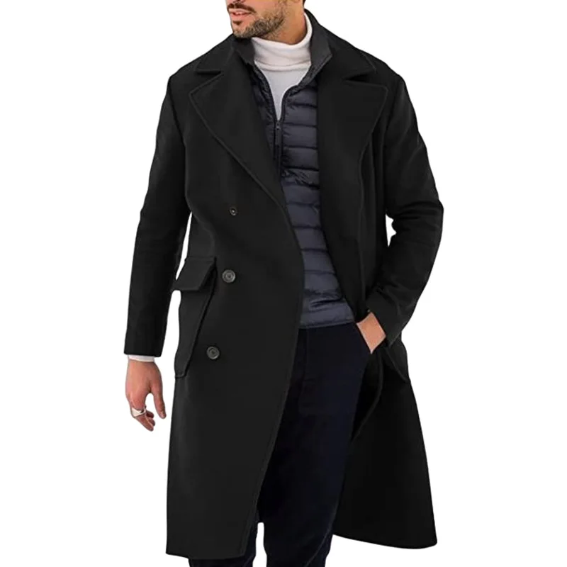 Funki Findz | Jackets | Men's Smart Casual 3/4 Length Overcoat