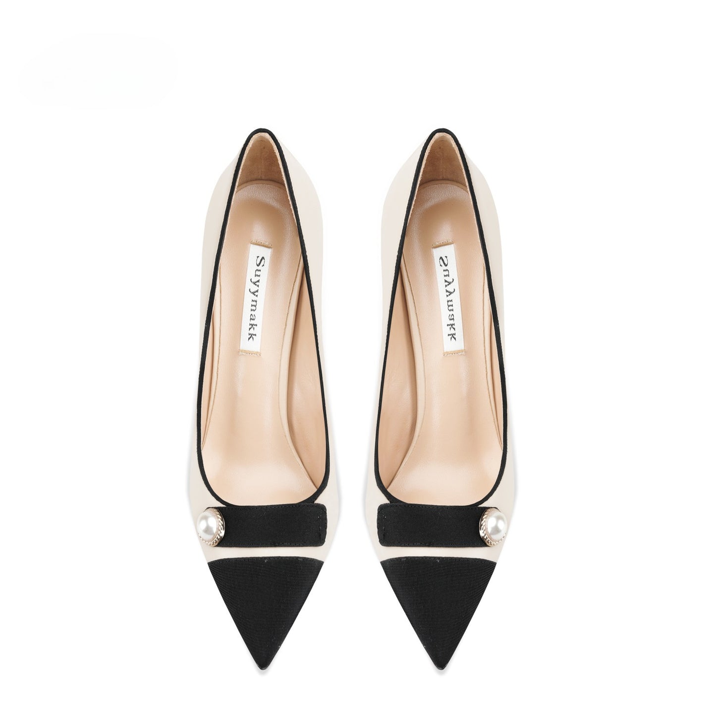 Funki Findz | Shoes | Women's Luxury Pearl Button High Stilettos