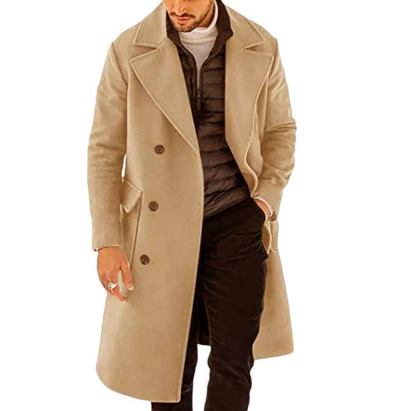 Funki Findz | Jackets | Men's Smart Casual 3/4 Length Overcoat