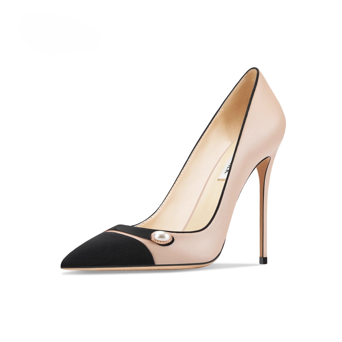 Funki Findz | Shoes | Women's Luxury Pearl Button High Stilettos