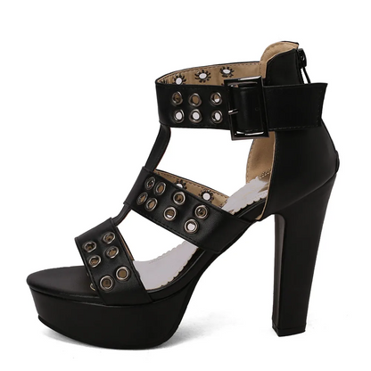 Funki Findz | Shoes | Women's High Gladiator Platform Sandals