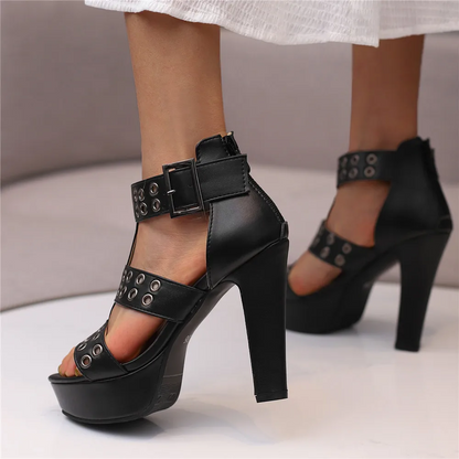 Funki Findz | Shoes | Women's High Gladiator Platform Sandals