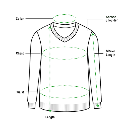 Funki Findz | Sweaters | Men's Slim Fit V-neck Casual Pullover