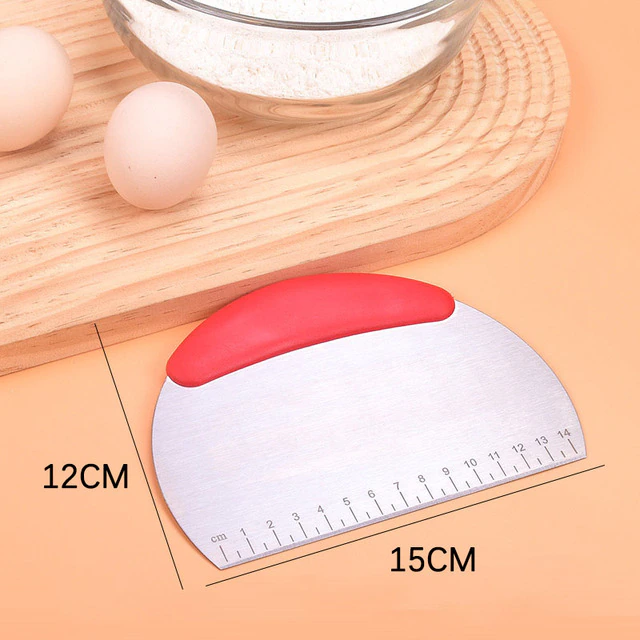 Funki Findz | Cooking Scrapers | Stainless Steel Dough Cutters