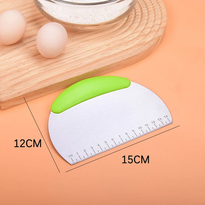Funki Findz | Cooking Scrapers | Stainless Steel Dough Cutters