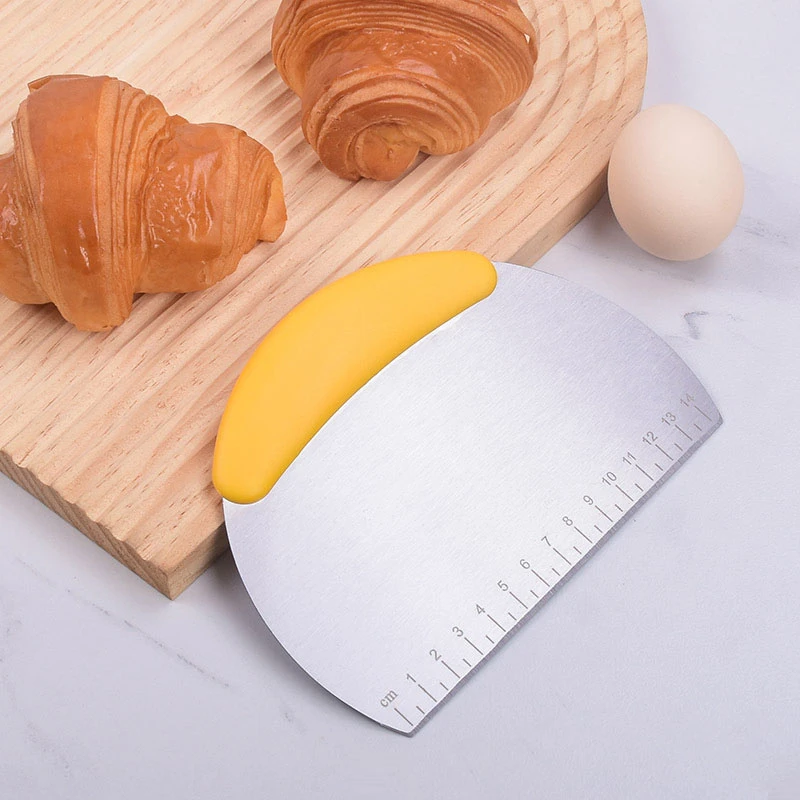 Funki Findz | Cooking Scrapers | Stainless Steel Dough Cutters