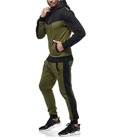 Funki Findz | Activewear | Men's Hooded Sporty Track Suit Set