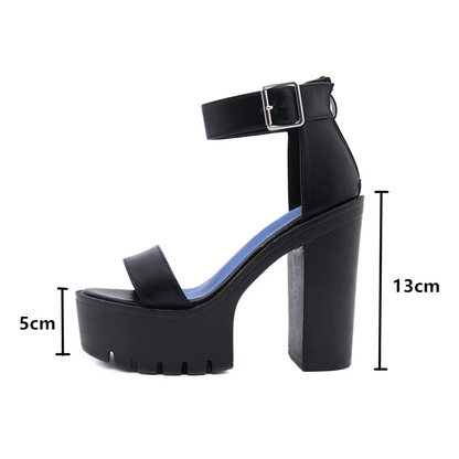 Funki Findz | Shoes | Women's Sexy High Chunky Heel Platforms