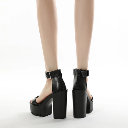 Funki Findz | Shoes | Women's Sexy High Chunky Heel Platforms