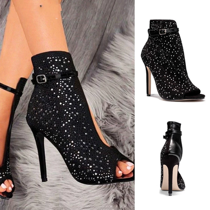 Funki Findz | Shoes | Women's Diamante Studded High Stilettos