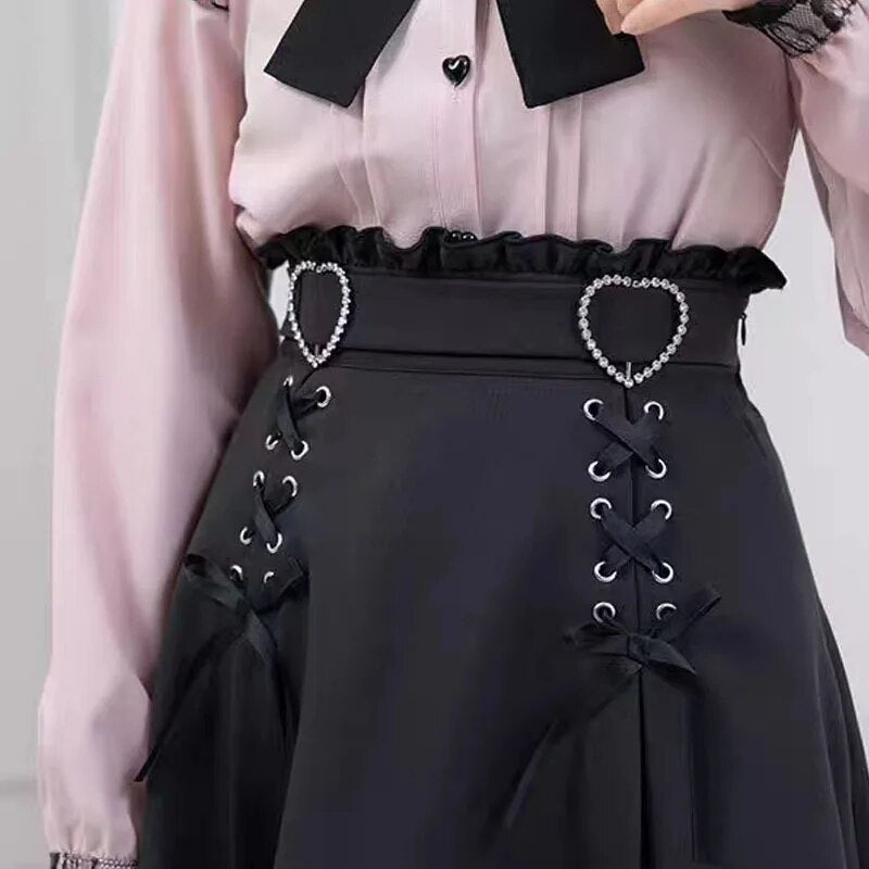Funki Findz | Skirts | Women's High Waist Harajuku Mini Skirt