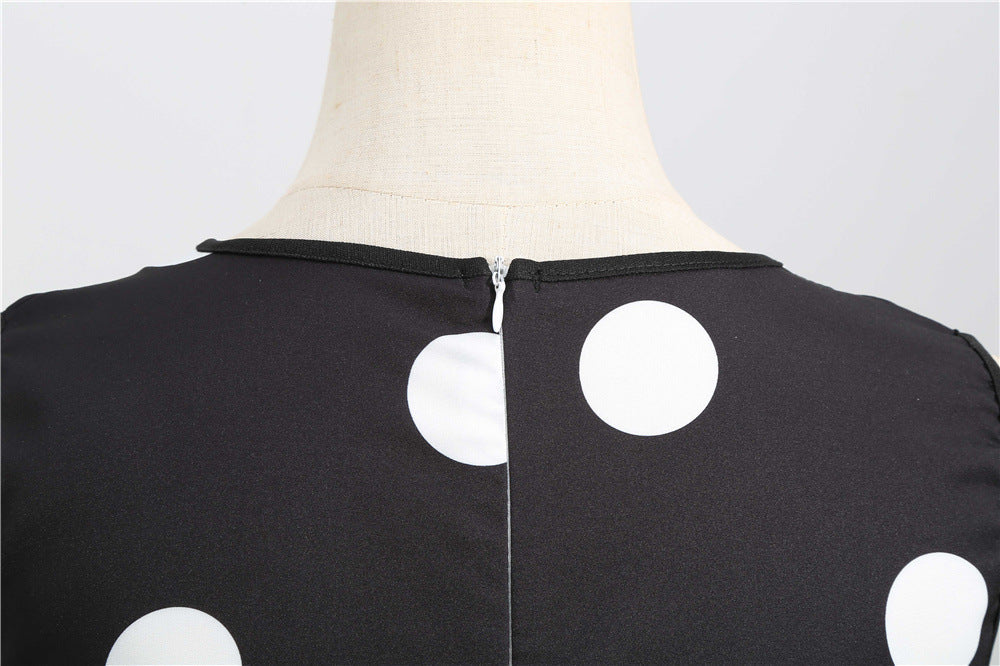 Funki Findz | Dresses | Women's Retro Swing Polka Dot Dresses