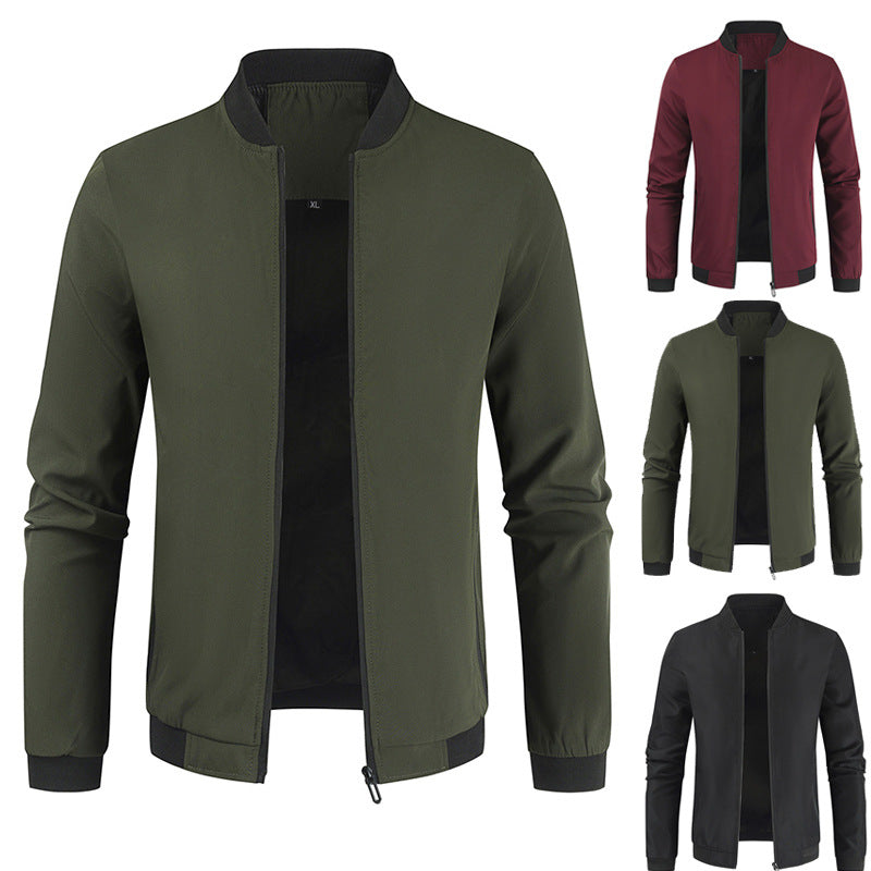 Funki Findz | Jackets | Men's Smart Stand Collar Dress Jacket