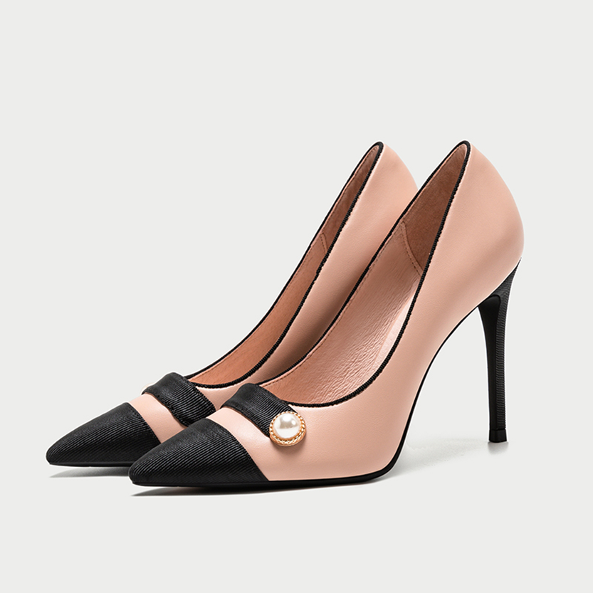 Funki Findz | Shoes | Women's Luxury Pearl Buttoned Stilettos