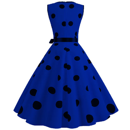 Funki Findz | Dresses | Women's Retro Swing Polka Dot Dresses