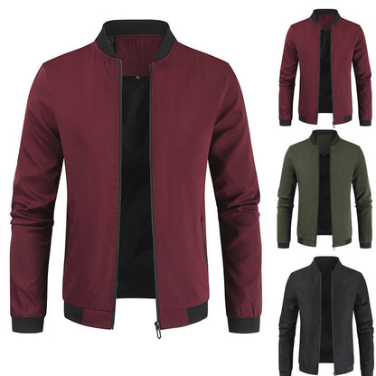 Funki Findz | Jackets | Men's Smart Stand Collar Dress Jacket