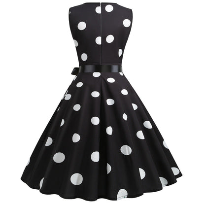 Funki Findz | Dresses | Women's Retro Swing Polka Dot Dresses