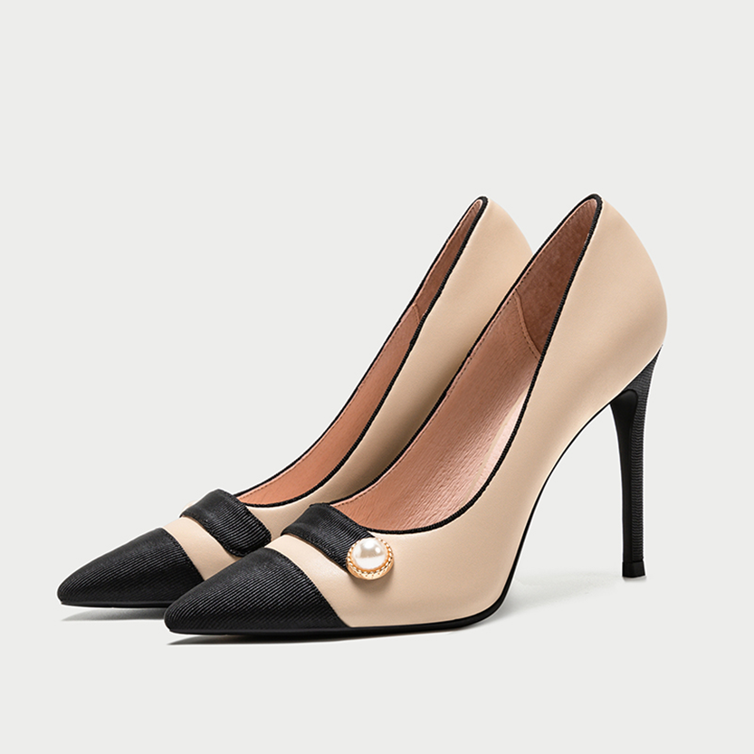 Funki Findz | Shoes | Women's Luxury Pearl Buttoned Stilettos