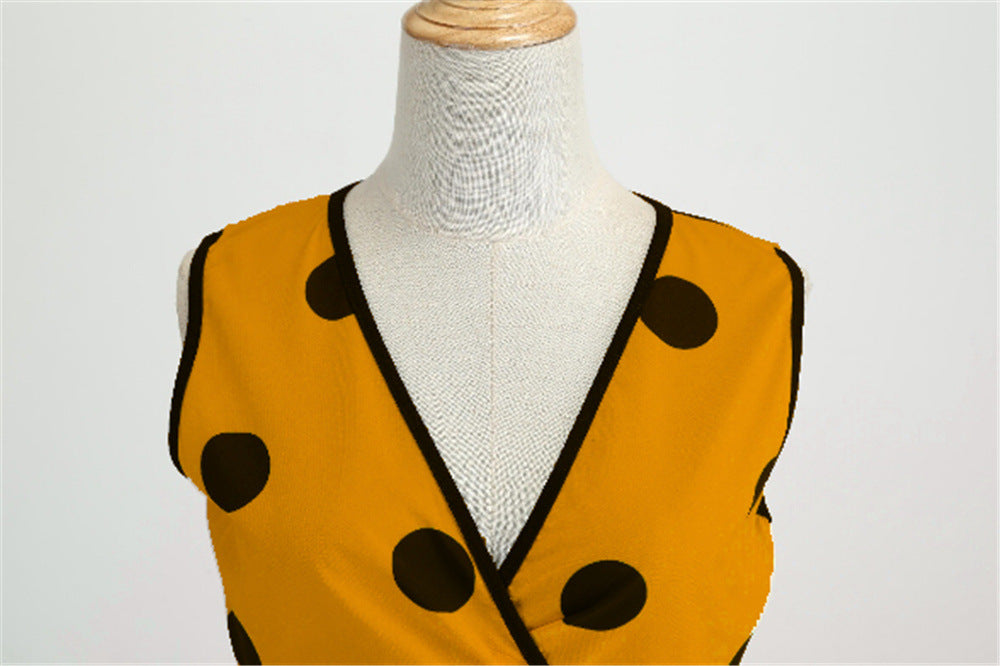 Funki Findz | Dresses | Women's Retro Swing Polka Dot Dresses