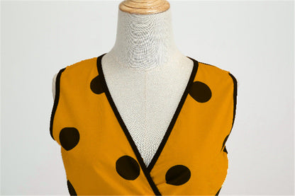 Funki Findz | Dresses | Women's Retro Swing Polka Dot Dresses