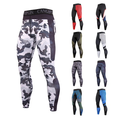 Funki Findz | Pants| Men's Compression Running Cycling Tights