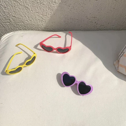 Funki Findz | Pet Sunglasses | Cute Heart Shaped Pet Sunnies