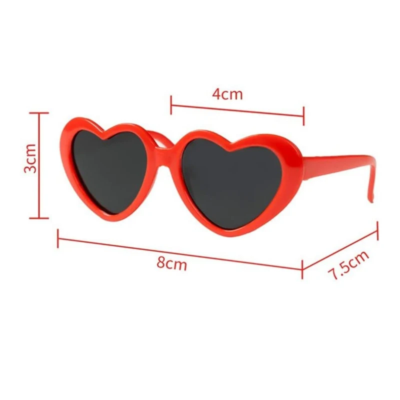 Funki Findz | Pet Sunglasses | Cute Heart Shaped Pet Sunnies
