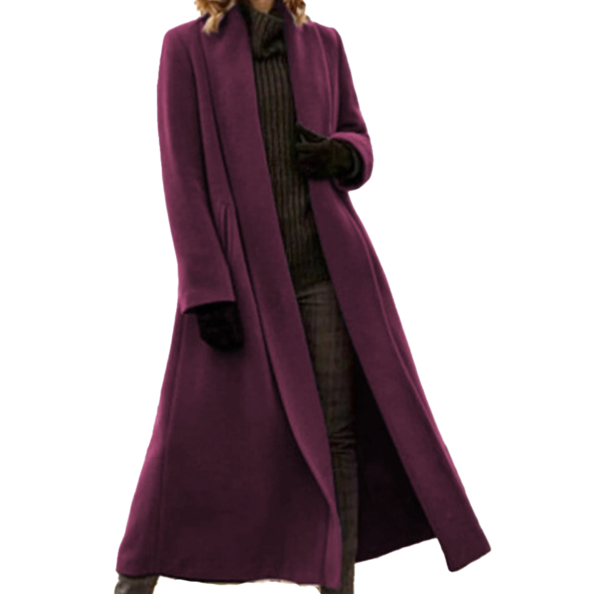 Funki Findz | Jackets | Women's Long Woolen Cardigan Coat