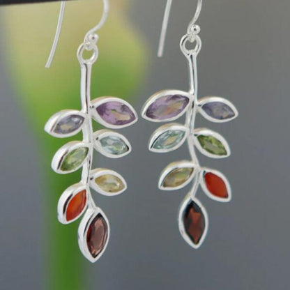 Funki Findz | Earrings | Elegant Multicolored Drop Earrings