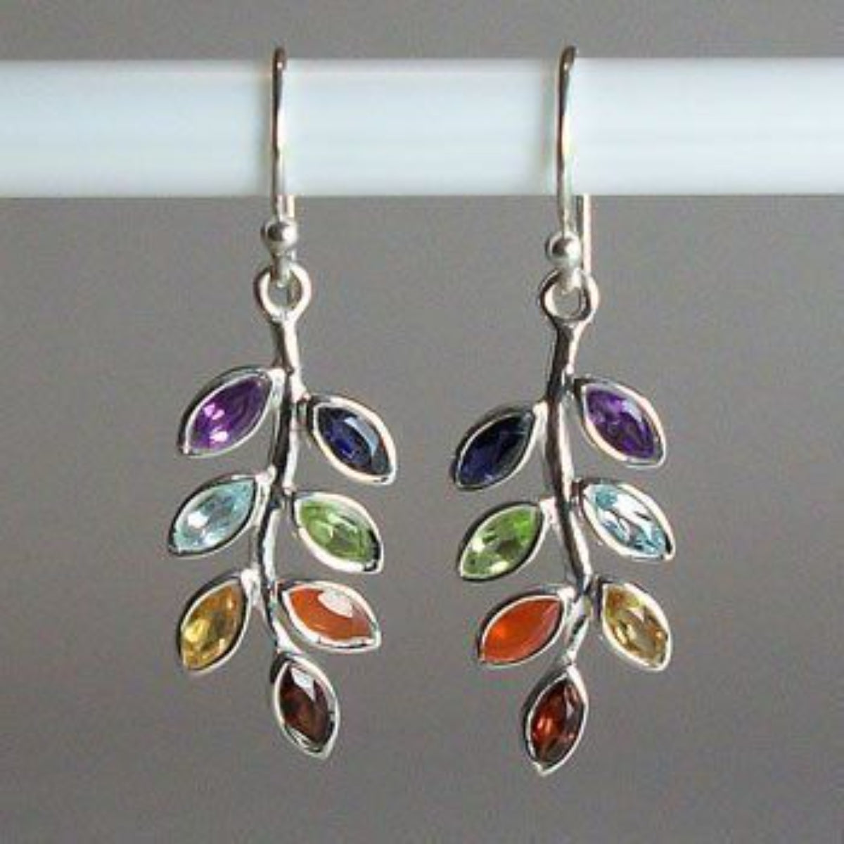 Funki Findz | Earrings | Elegant Multicolored Drop Earrings