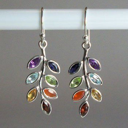 Funki Findz | Earrings | Elegant Multicolored Drop Earrings