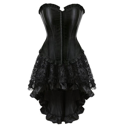 Funki Findz | Dresses | Women's Victorian Gothic Corset Skirt Set