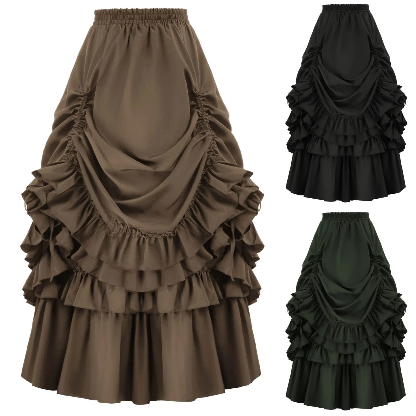 Funki Findz | Skirts | Women's Gothic Victorian Steampunk Skirt