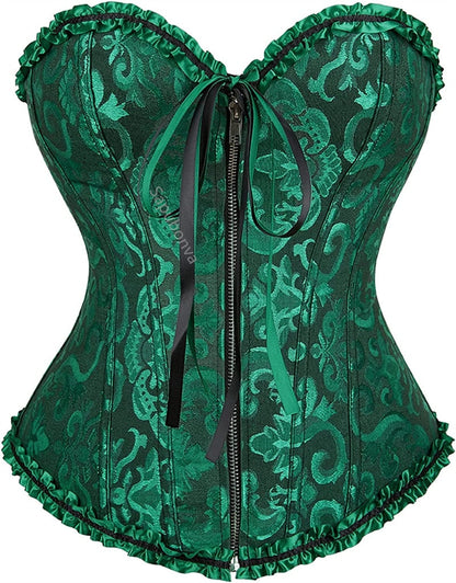 Funki Findz | Lingerie | Women's Pretty Overbust Corset | Bustier