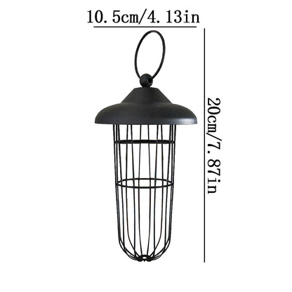 Funki Findz | Bird Feeders | Hanging Bird Seed Feeder | Metal