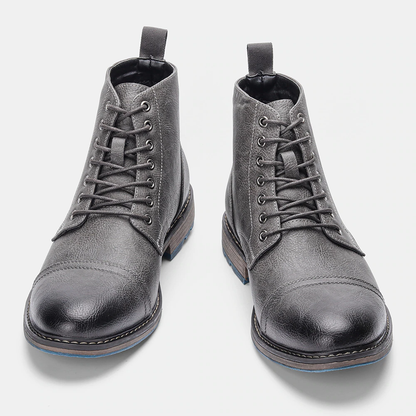 Funki Findz | Boots | Men's Faux Leather Smart Dress Boots