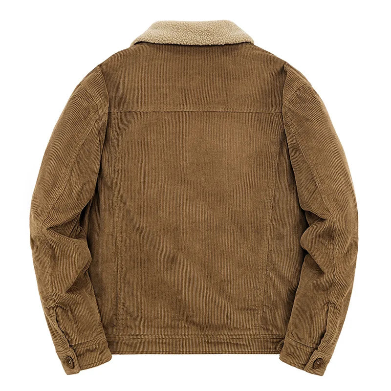 Funki Findz | Jackets | Men's Padded Corduroy Fleece Jacket