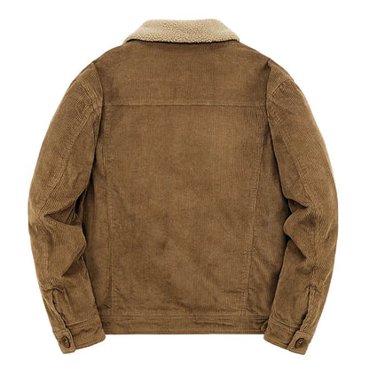 Funki Findz | Jackets | Men's Padded Corduroy Fleece Jacket