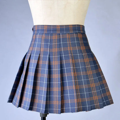 Funki Findz | Skirts | Women's Harajuku Preppy Plaid Mini Skirts