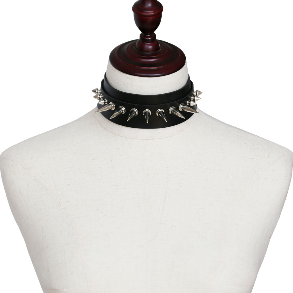 Funki Findz | Necklaces | Women's Gothic Spike Collar Necklace