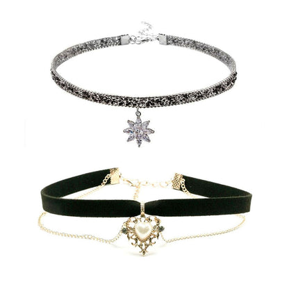 Funki Findz | Necklaces | Women's Black Goth Choker Necklace