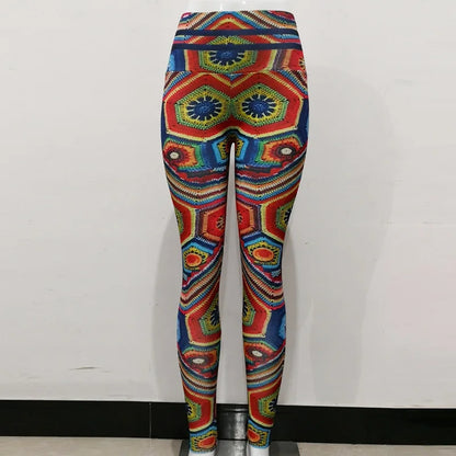 Funki Findz | Pants | Women High Waist Yoga Printed Leggings