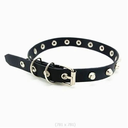 Funki Findz | Necklaces | Unisex Goth Punk Spike Collar Choker