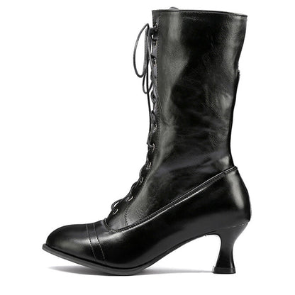 Funki Findz | Boots | Women's Victorian Style Lace Up Boots