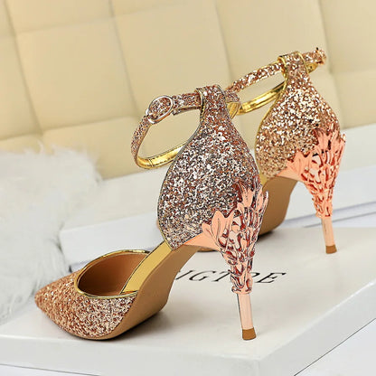 Funki Findz | Shoes | Women's Elegant Party Glitter Sandals