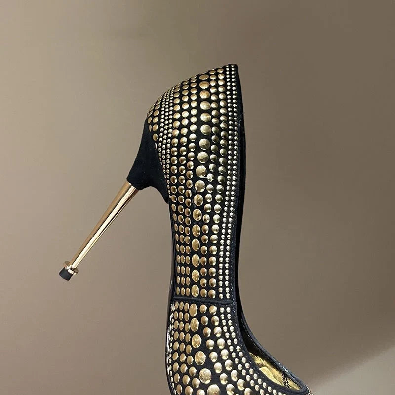 Funki Findz | Shoes | Women's Luxury Metallic Designer Slip-Ons