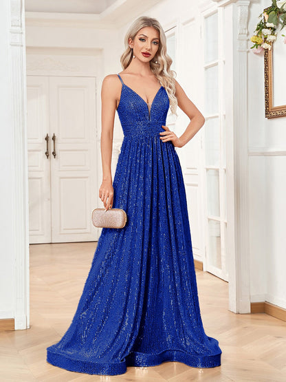 Funki Findz | Dresses | Women's Luxury Strappy Evening Dress