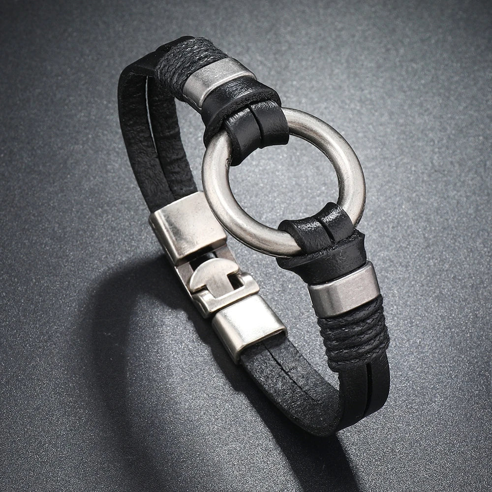 Funki Findz | Bracelets | Unisex Handmade Leather Bracelets